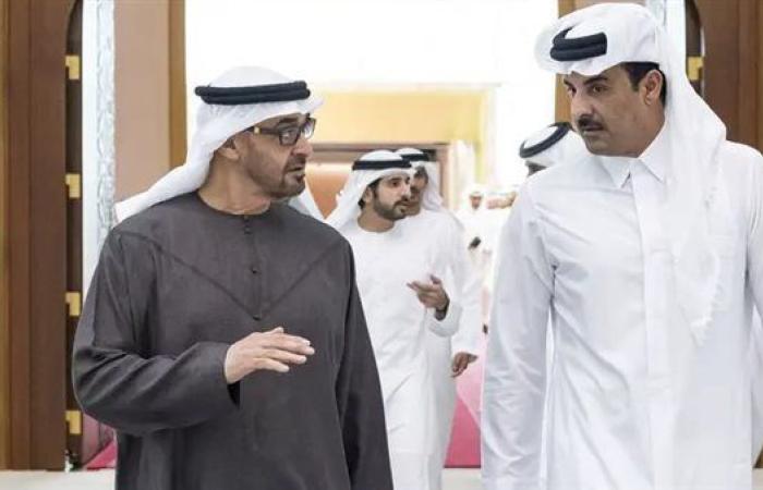 رئيس الإمارات يتصل بأمير قطر ويؤكد دعم الدوحة في حماية سيادتها
