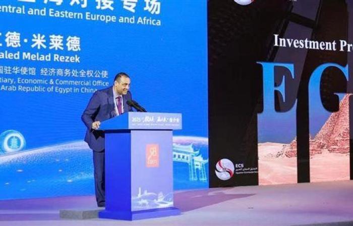 التمثيل التجاري المصري يشارك في فعاليات معرض الصين الدولي للاستثمار والتجارة"CIFIT "