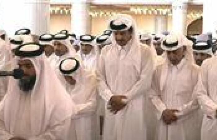 «بمشاركة أمير قطر».. بدء مراسم تشييع ضحايا الهجوم الإسرائيلي على قطر في الدوحة|صور