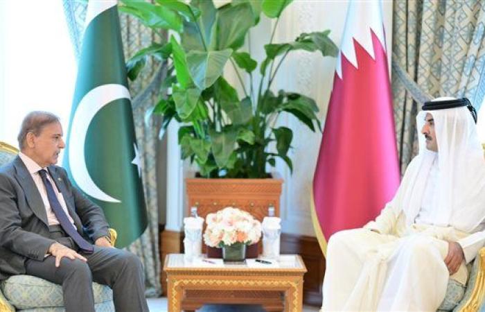 رئيس وزراء باكستان يزور قطر للتعبير عن التضامن في أعقاب الهجوم الإسرائيلي على الدوحة