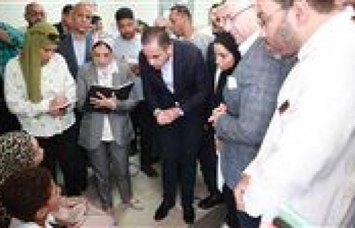 نائب وزير الصحة يتفقد المنشآت الصحية ببني سويف لتعزيز جودة الخدمات
