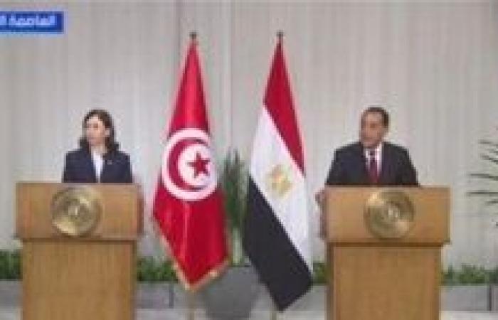 رئيسا وزراء مصر وتونس يشهدان توقيع اتفاقية تعاون فى الصحة وتنمية الصادرات