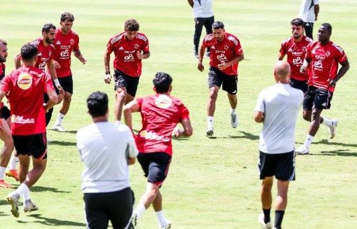 عودة الدوليين.. تفاصيل مران الأهلي استعدادا للقاء إنبي في دوري نايل