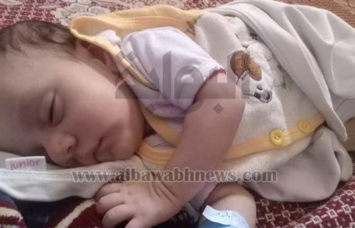 العثور على طفل حديث الولادة بجوار مسجد في إبشواي بالفيوم