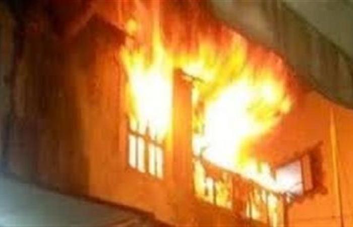 المخدرات قادته للجريمة.. تحقيقات موسعة في قيام زوج بقتل زوجته وحرقها وذبح نفسه بالطالبية