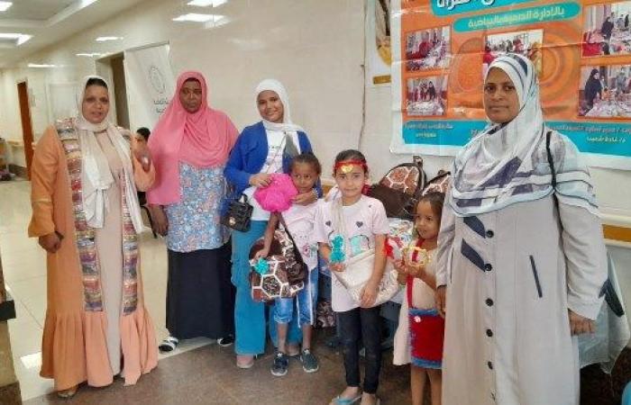 وحدة السكان بالاقصر" تشارك في معرض نوادي المرأة ضمن مبادرة "حقك تنظمي