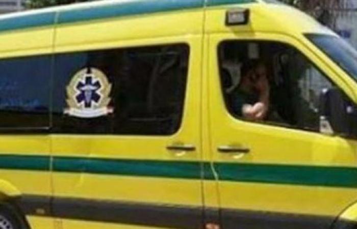 إصابة 13 شخصا في انقلاب ميكروباص بشرق العوينات