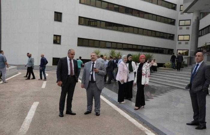 تجربة إخلاء ناجحة بالمجمع الإداري لمصر للطيران