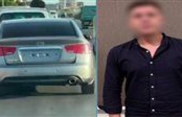 كشف حقيقة قيام ضابط شرطة بإدارة مرور البحيرة بقيادة سيارة بدون لوحات معدنية وزجاج حاجب للرؤية