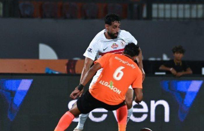 عدى الدباغ يقود هجوم الزمالك أمام المصري البورسعيدي