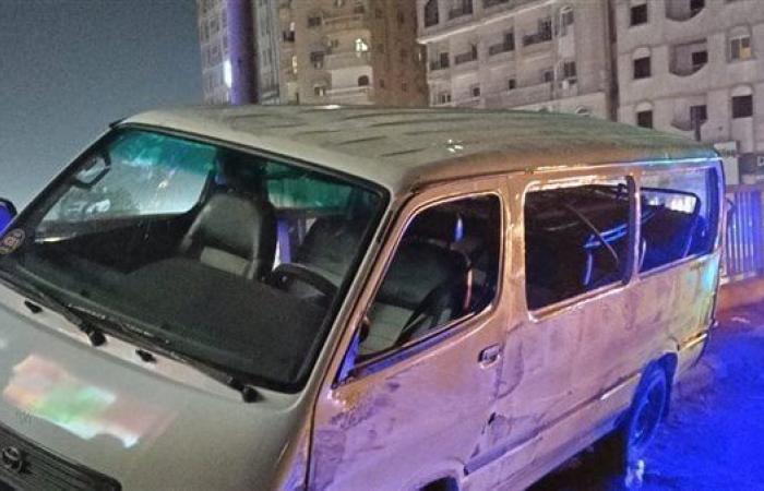 ضبط قائد سيارة ملاكي المتسبب في حادث تصادم بكفر شكر