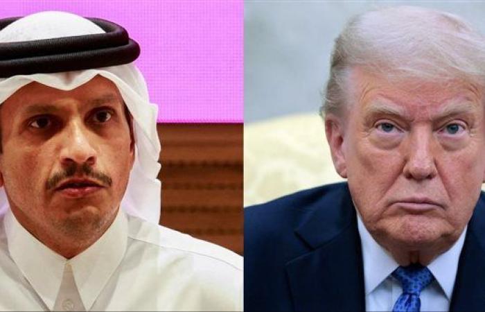 إعلام أمريكي: لقاء إيجابي بين ترامب ورئيس وزراء قطر استمر لساعتين