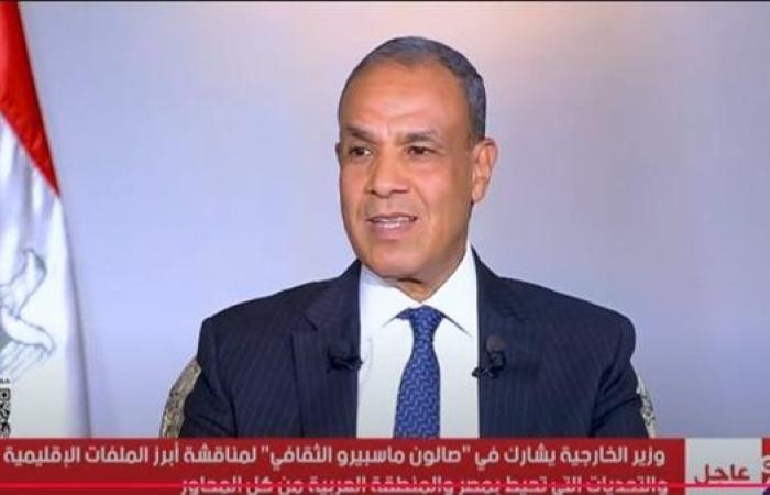 وزير الخارجية: نسير في سياستنا الخارجية وفق مبدأ "الاتزان الاستراتيجي"
