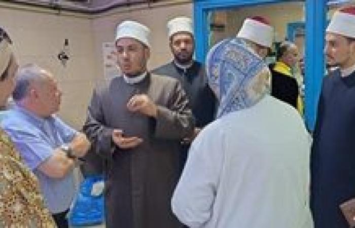الأوقاف تنظّم قافلة "الرحمة والمواساة" بمستشفى منشية البكري