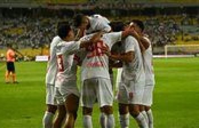 الزمالك يكتسح المصري بثلاثية نظيفة وينفرد بصدارة الدوري