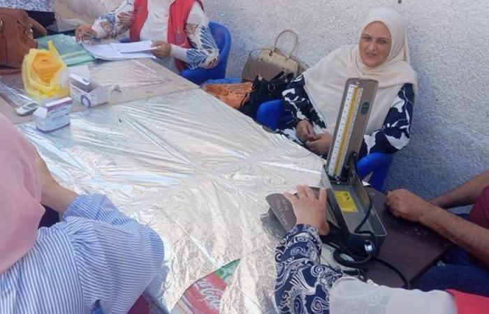 ١٠٠ يوم صحة تطوف مراكز شباب دمياط