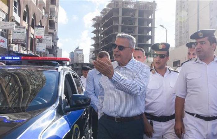محافظ الإسكندرية يجري جولة مفاجئة بمنطقة سيدي جابر بنطاق حي شرق