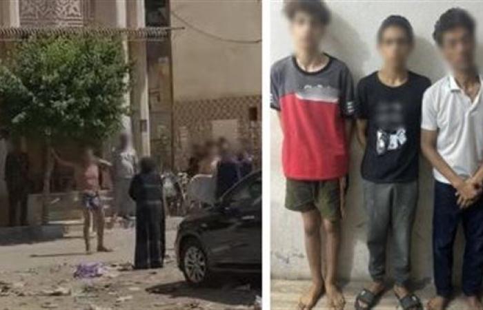 ضبط 3 أشخاص بتهمة التلويح بأسلحة بيضاء في دمياط