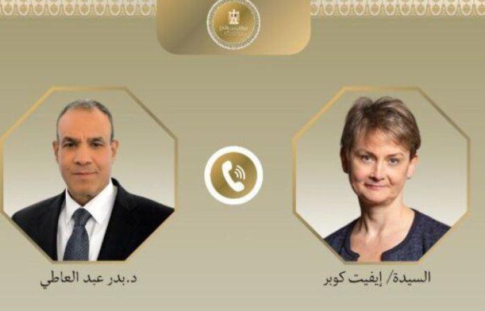 وزير الخارجية يؤكد لنظيرته البريطانية رفض مصر القاطع لاستمرار الجرائم الإسرائيلية