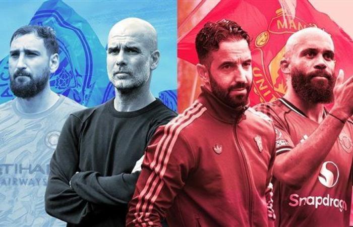 اليوم.. السيتي يواجه اليونايتد في قمة نارية رغم الغيابات
