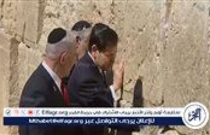 روبيو ونتنياهو عند حائط البراق في القدس