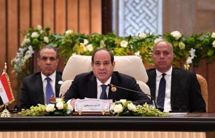 السيسي: فلسطين القضية المركزية في العالم العربي