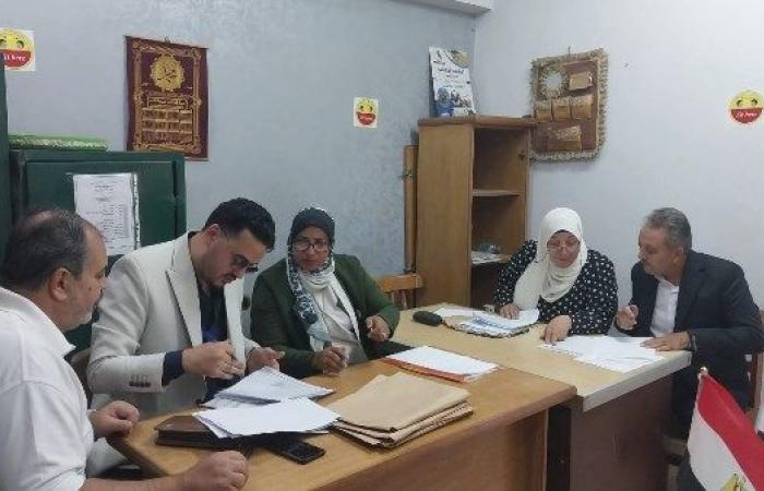 تعليم الغربية يعقد اجتماعات لمتابعة الاستعداد للعام الدراسي الجديد