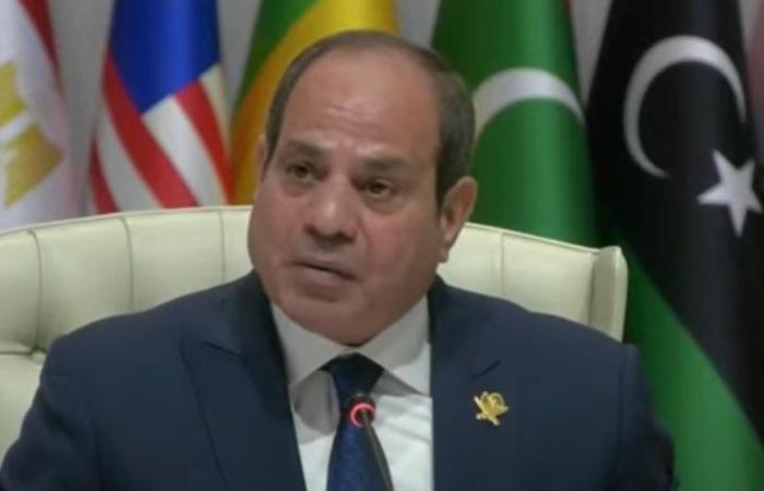 الرئيس السيسى: سلوك إسرائيل المنفلت يدفع المنطقة نحو دوامة خطيرة من التصعيد ولن نقبل به