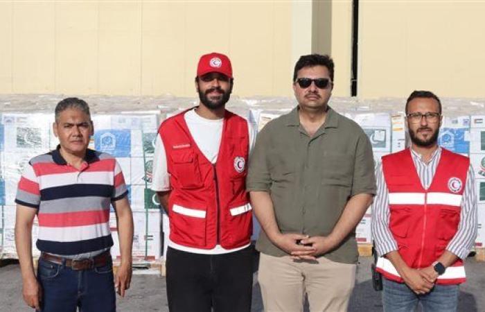 استمرار تدفق المساعدات الباكستانية إلى مطار العريش الدولي لدعم غزة