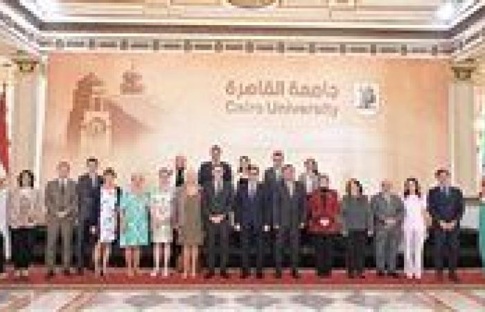 رئيس جامعة القاهرة يلتقى وفد لجنة الثقافة والتعليم والاتصال والرياضة بمجلس الشيوخ الفرنسي