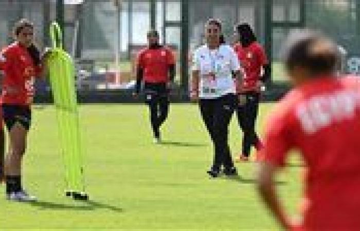 منتخب مصر للكرة النسائية تحت 20 سنة يختتم تدريباته قبل السفر إلى غينيا الاستوائية