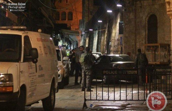 تقارير اخبارية: أنباء أولية عن عملية طعن بالقدس المحتلة