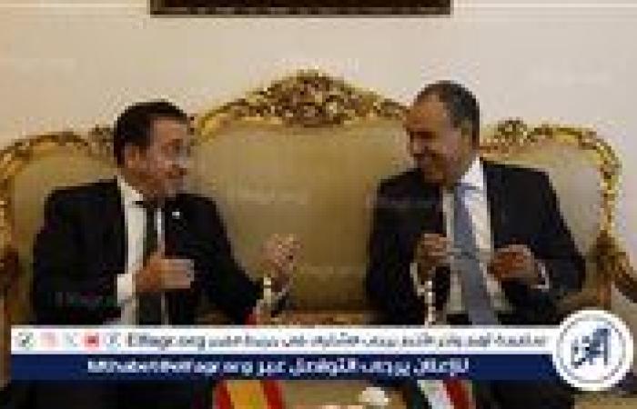 وزير الخارجية يلتقى مع نظيره الإسباني