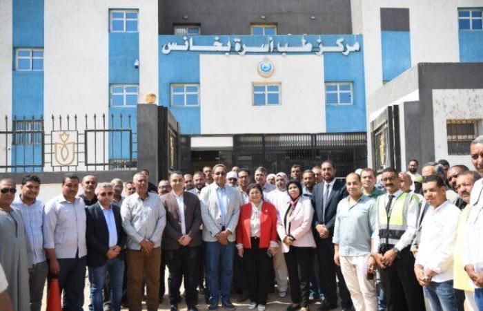 في نقلة نوعية لتحسين مؤشرات الصحة بصعيد مصر.. محافظ قنا ونائب وزير الصحة يطلقان مشروع «القرية الصحية النموذجية» بقرية بخانس