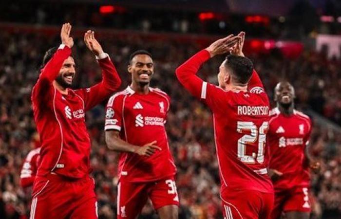 ليفربول يتقدم في الشوط الأول أمام اتليتكو مدريد بدوري الأبطال