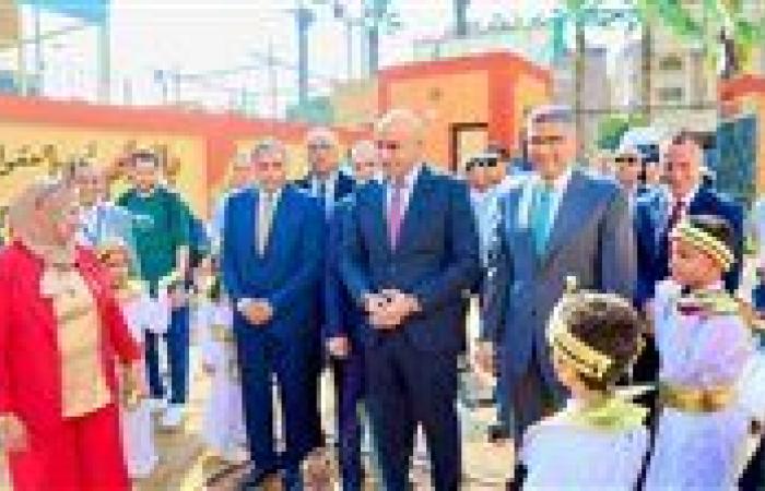 وزير التعليم ومحافظ الجيزة يفتتحان 3 مدارس جديدة استعدادًا لانطلاق للعام الدراسي 2026