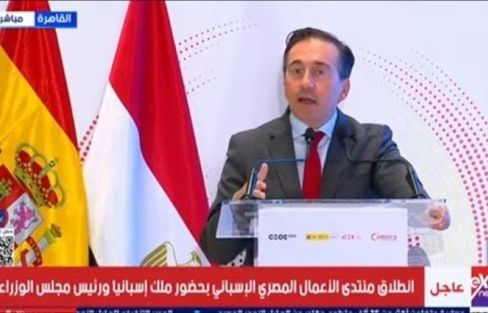 بث مباشر.. انطلاق منتدى الأعمال المصري ـ الإسباني بحضور ملك إسبانيا ورئيس الوزراء