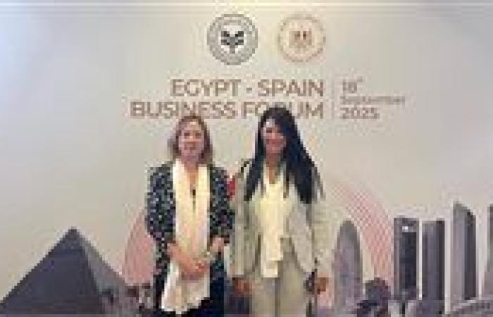 رانيا المشاط ووزيرة التجارة الإسبانية يناقشان تعزيز التعاون