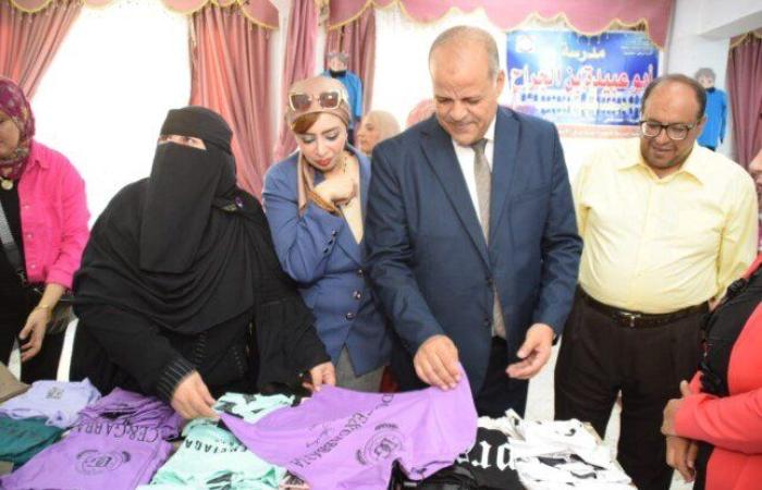 تعليم بورسعيد يفتتح معرض «أهلاً مدرستي» الخيري لدعم الطلاب