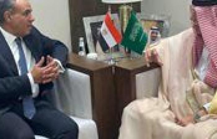 وزير الخارجية يبحث مع وزير التجارة السعودي تعزيز الشراكة الاستراتيجية الممتدة بين البلدين