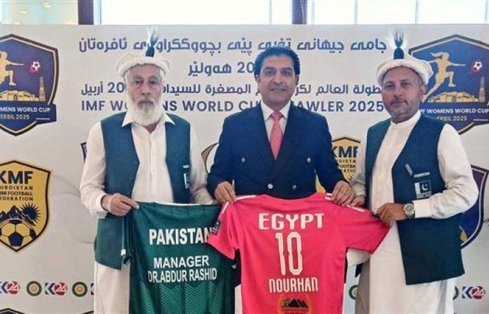 سيدات الميني فوتبول تواجه باكستان في كأس العالم بأربيل