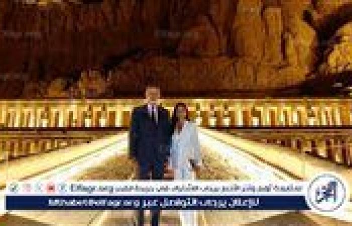 ملك اسبانيا ينبهر بالحضارة المصرية القديمة بمعبد الملكة حتشبسوت غرب الأقصر