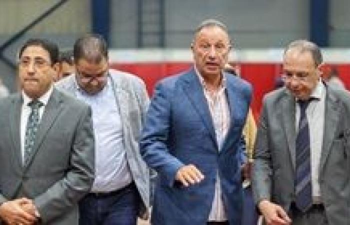 الخطيب يحضر عمومية الأهلي برفقة أعضاء مجلس الإدارة