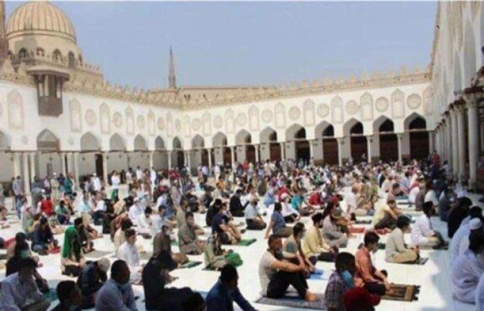 بث مباشر.. شعائر صلاة الجمعة من الجامع الأزهر