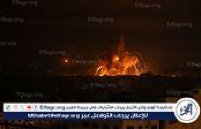 عاجل.. غزة تحترق بجحيم القصف الإسرائيلي