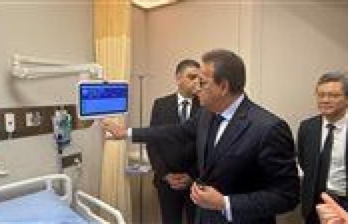 وزير الصحة يتفقد مستشفى رينجي الذكي ويبحث التعاون في التكنولوجيا الطبية