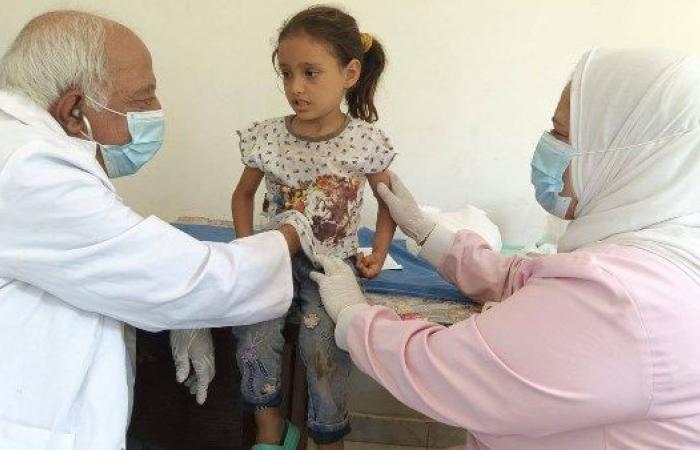 قافلة "حياة كريمة" تقدم خدماتها الطبية المجانية لـ 965 مواطنًا بقرية بقرية بلنصورة بمركز أبوقرقاص