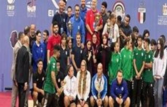 مصر تتوج ببطولة كأس حوض البحر المتوسط لرفع الأثقال