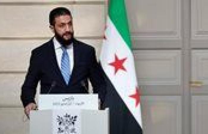 الشرع: إسرائيل تجرنا للحرب لكننا لا نريد وسنتفق معها أمنيًا قريبًا