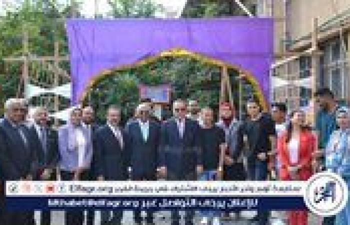 رئيس جامعة الإسكندرية يطلق العام الجامعي الجديد بمشاركة طلاب ذوي الهمم في تحية العلم